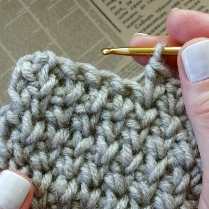 Single Crochet Columns Tutorial