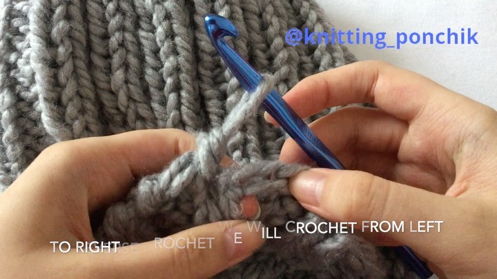 Reverse Crochet In Action